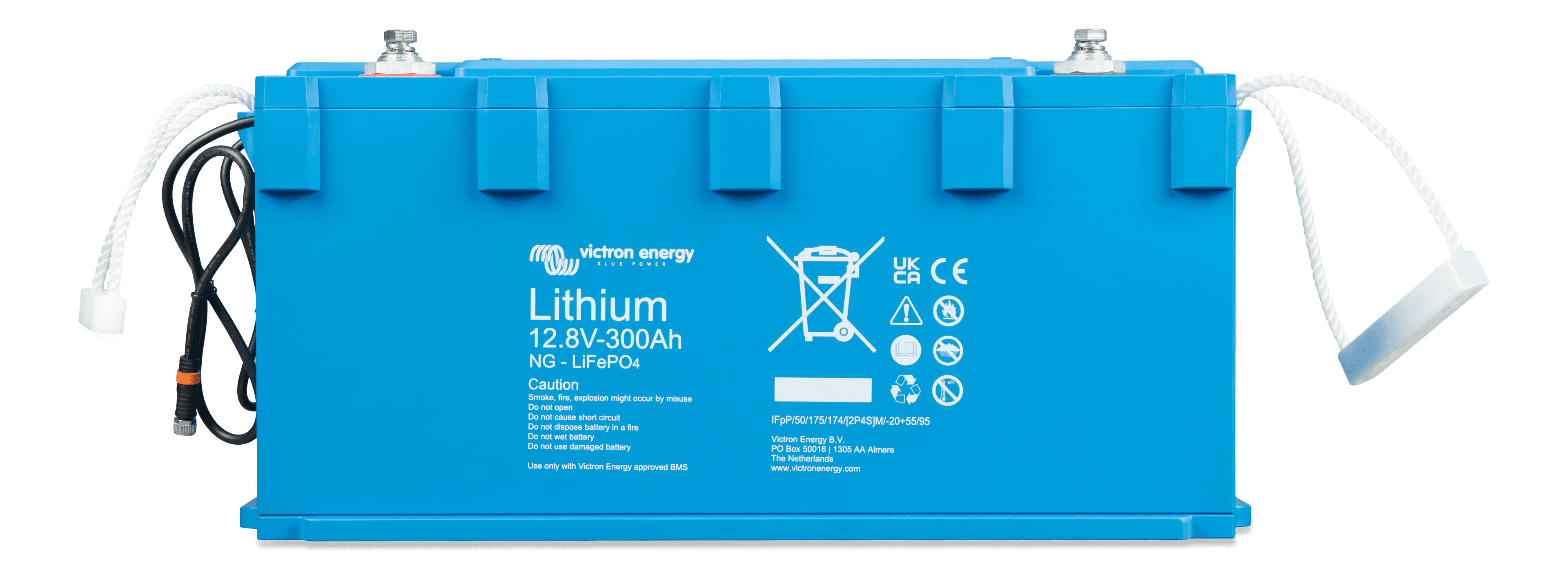 LiFePO4 Battery 12.8V 300Ah NG (front) thumbnail