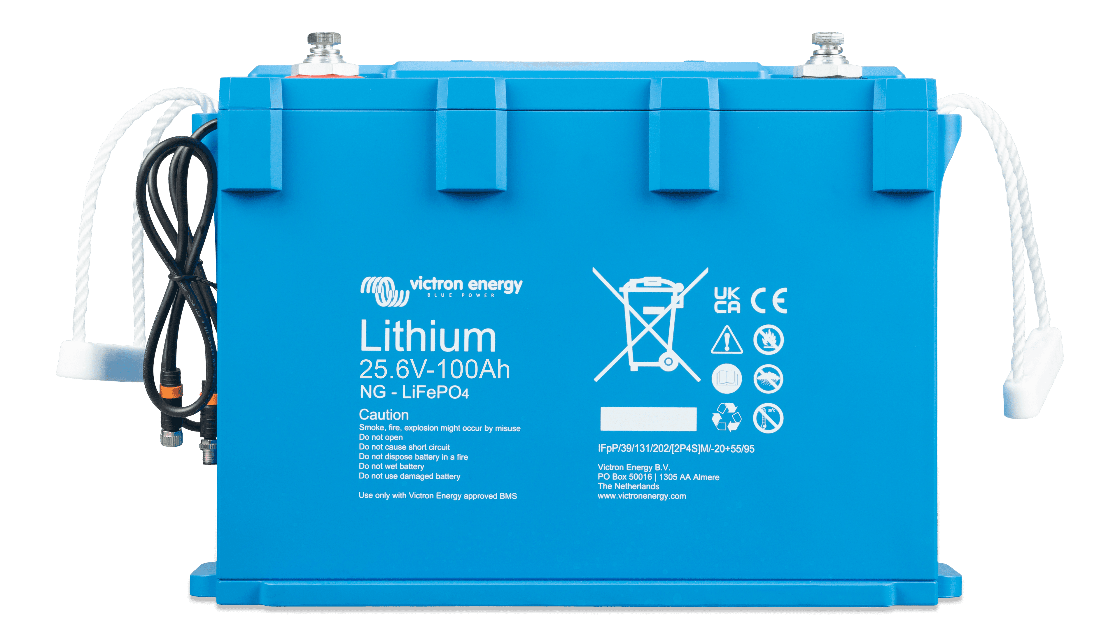 LiFePO4 Battery 25.6V 100Ah NG (front) thumbnail