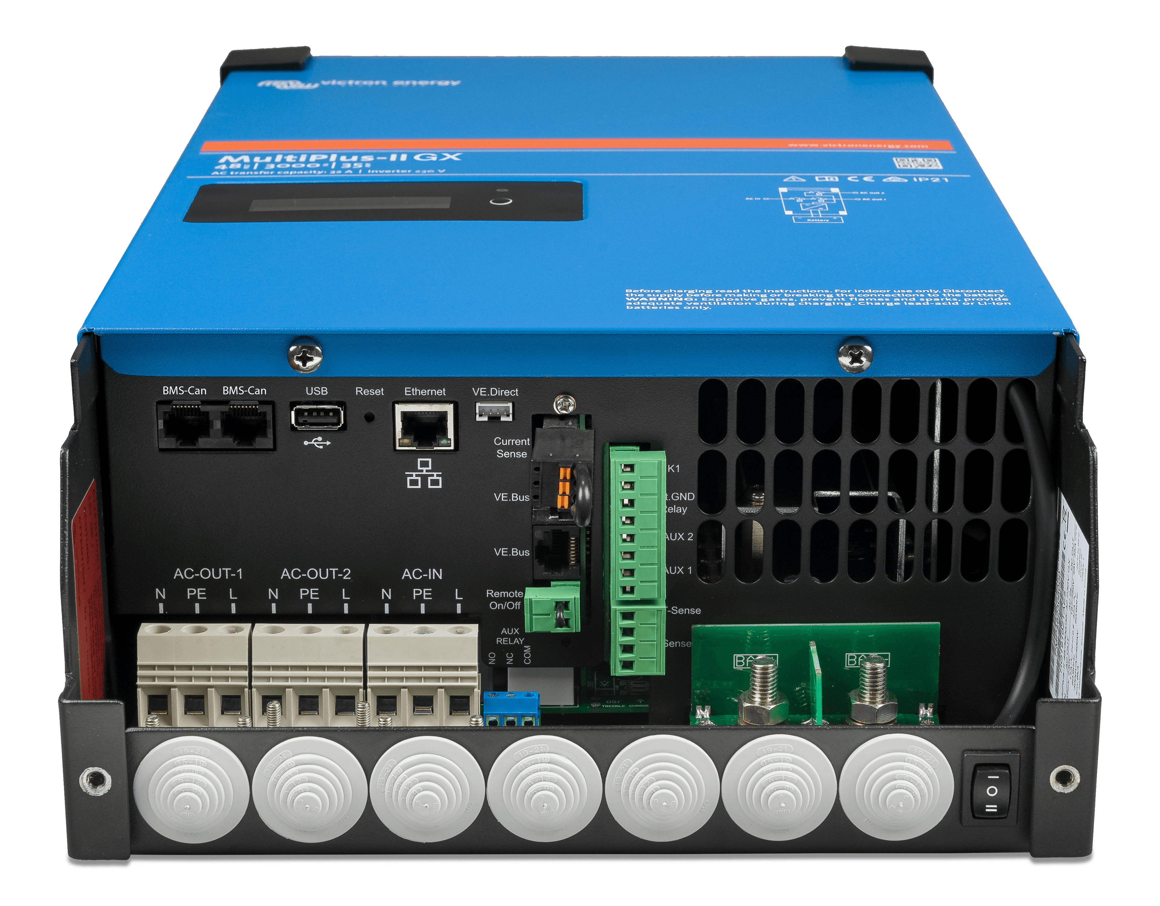 MultiPlus-II 48V 3kVA 35-32 230V GX (connector)  thumbnail